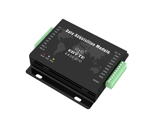 物联网无线应用dtu数传电台RS485无线串口模块8路模拟量输入采集模块