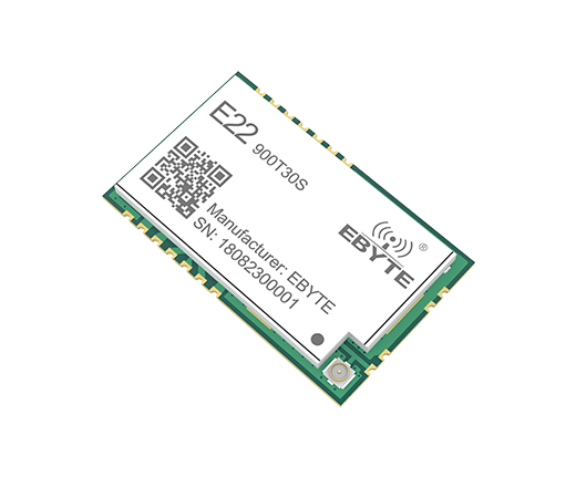 SX1262芯片方案低功耗LoRa无线串口模块E22-900T30S