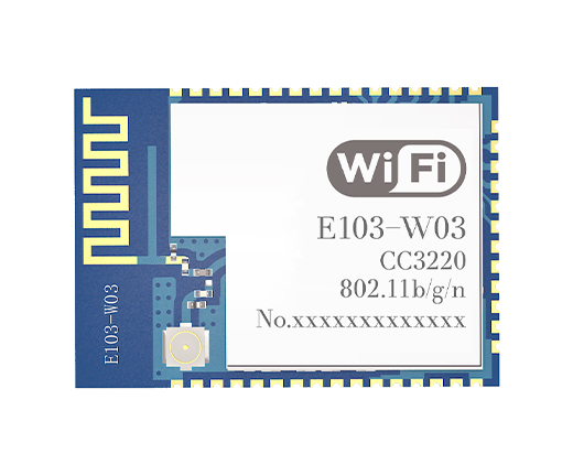 支持串口AT指令集的无线串口转WiFi模块E103-W03