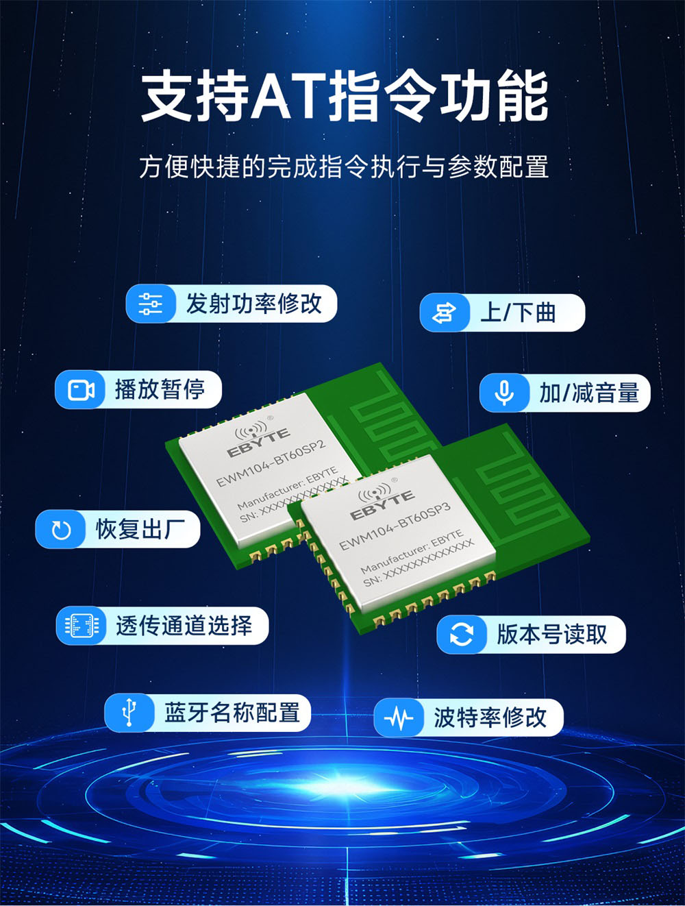 EWM104-BT60SP2 蓝牙音频数传模块 (6)