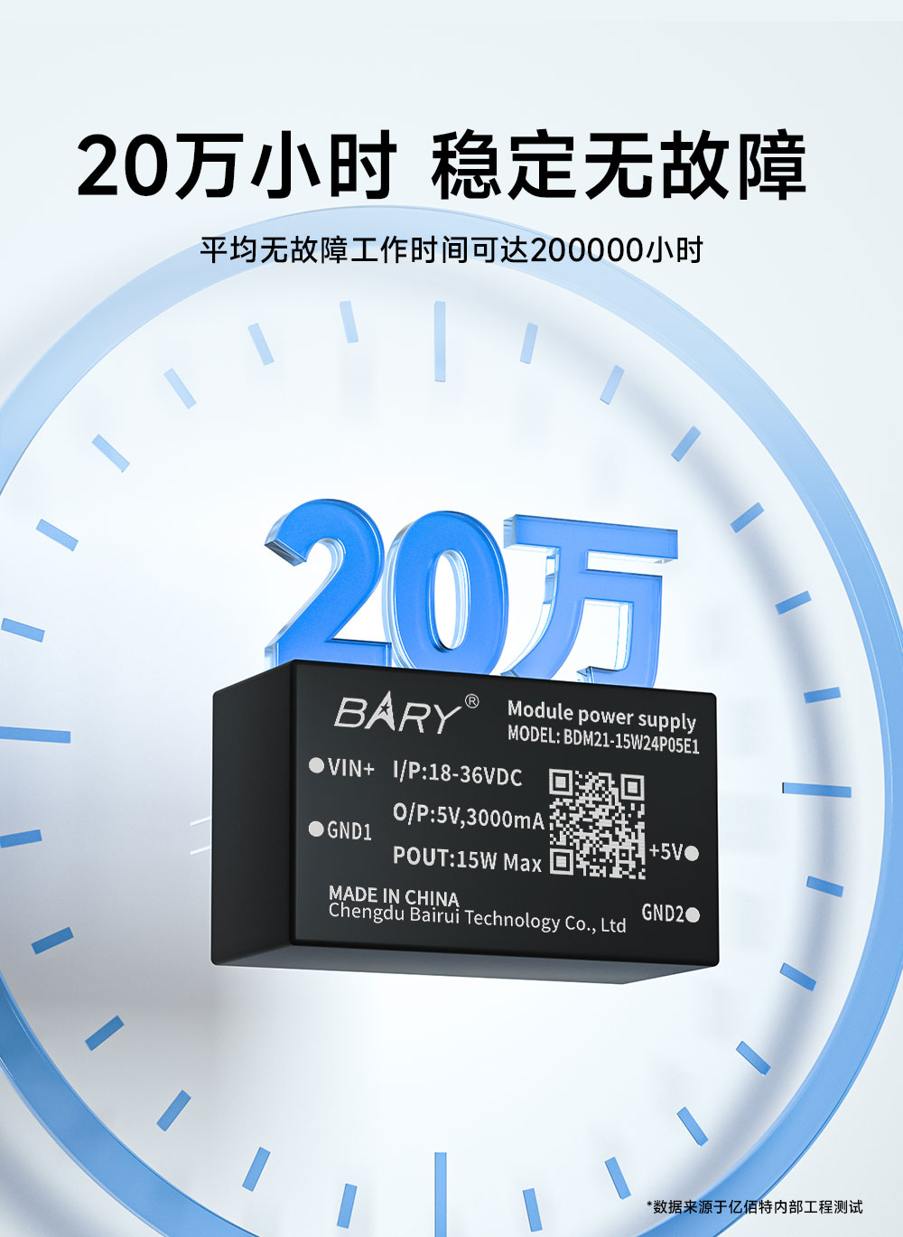 BDM21-15W24P05E1 全国产DC-DC电源模块 (6)