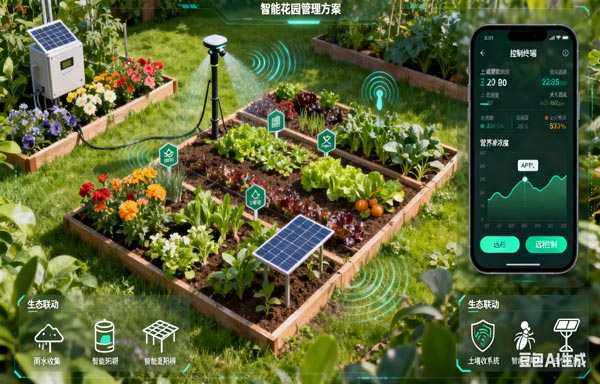 基于LoRa MESH自组网的智能花园管理方案