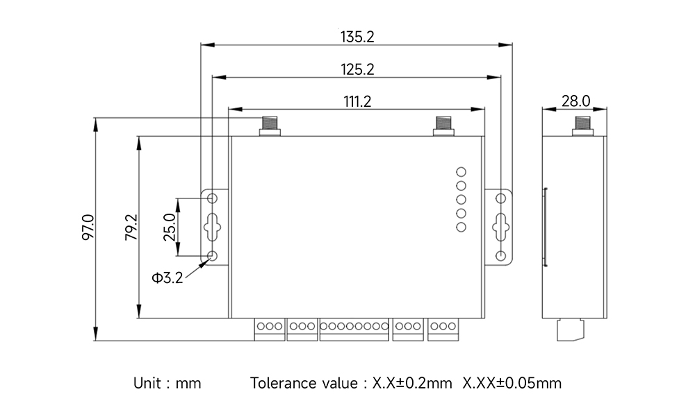 引脚定义 ECM50-A06