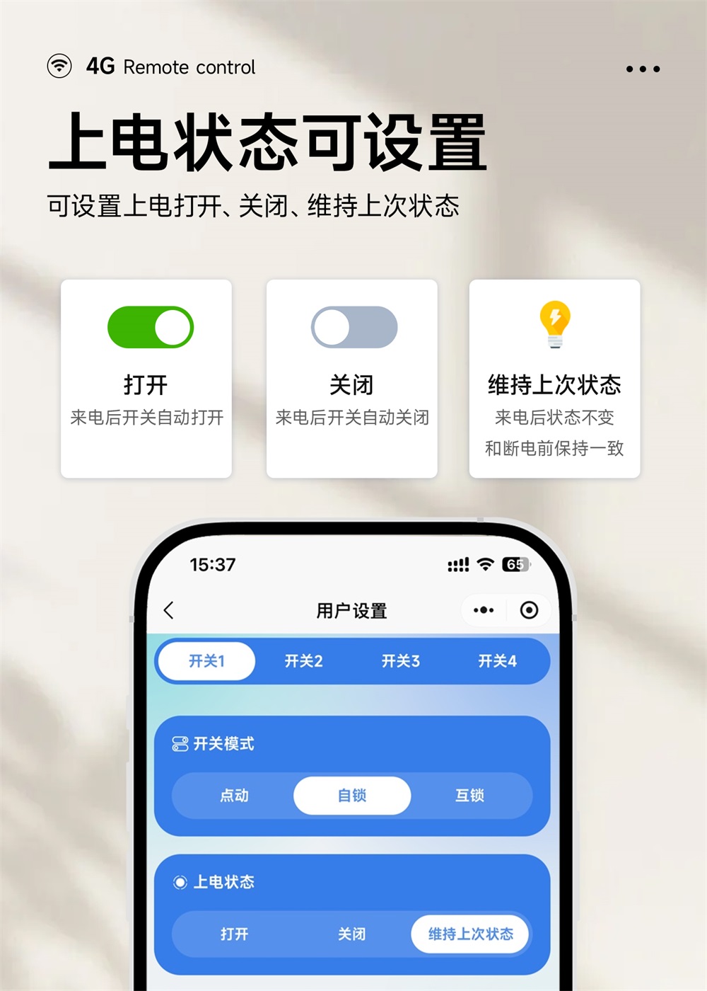 CE31-B04RX 4G云智能遥控开关 (6)