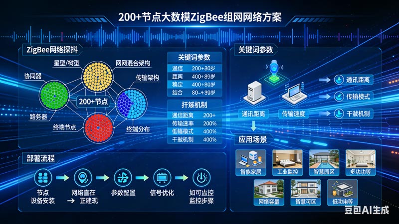 zigbee组网网络方案