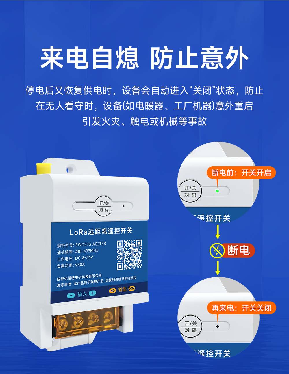 EWD22S-A02TER 无线遥控开关 (8) EWD22S-A02TER 无线遥控开关 (8)