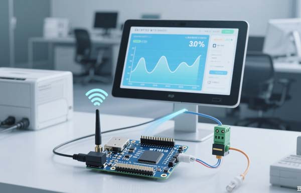 EWT103双模WiFi模块开发板温湿度检测方案