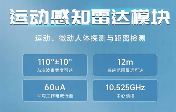 E54系列运动感知雷达模组上位机工具使用说明