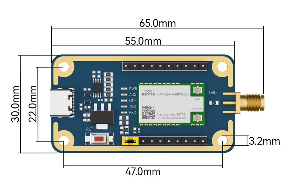 EWT22A-900BWL22S尺寸图