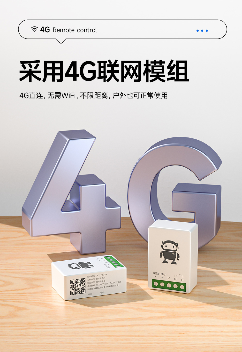 CE31-MD01X-4G通信