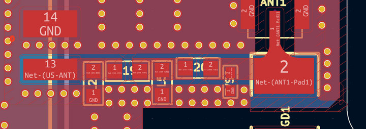 稳定的接地过孔