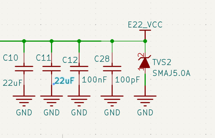 供电滤波去耦网络