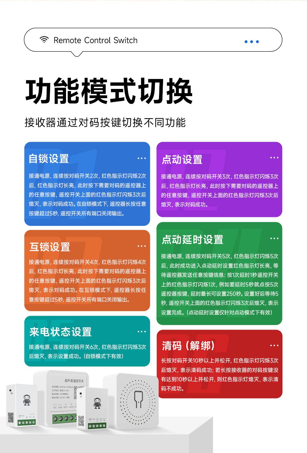 EWD161-DM203A 超外差遥控开关 (9)