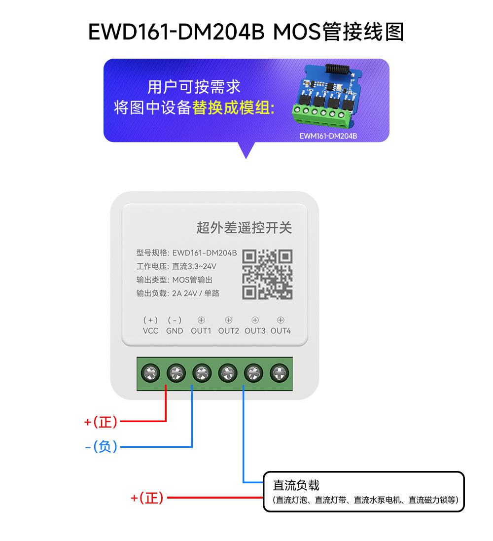 EWD161-DM204B 超外差遥控开关 (18)