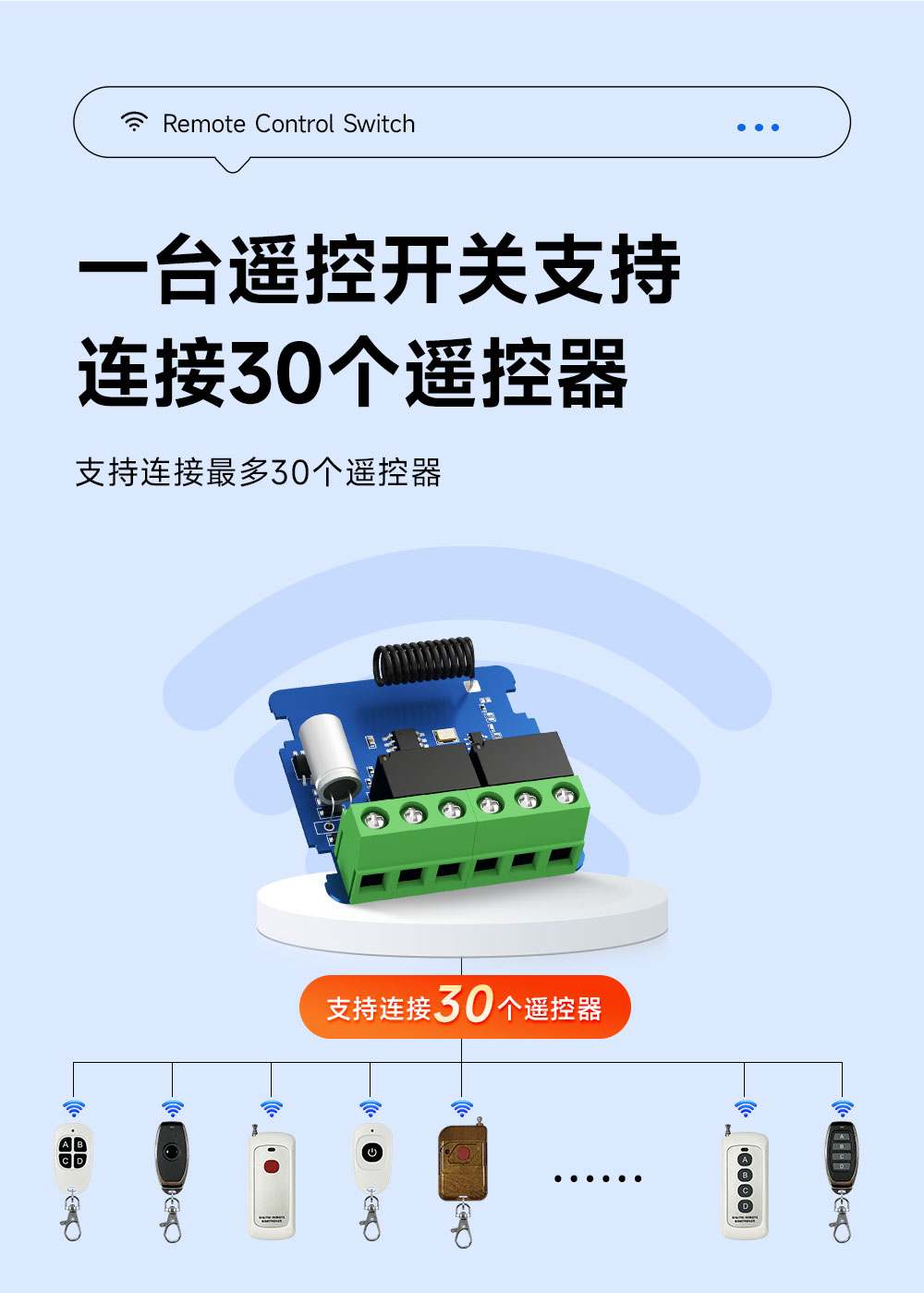 EWM161-DR102B 超外差遥控开关 (7)