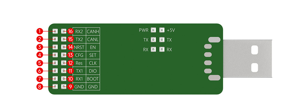 引脚定义 EID091-A701-SC