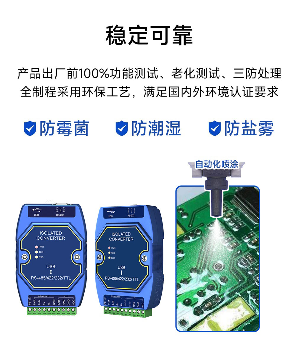 E810-U15HFS 工业级USB转串口设备 (13)