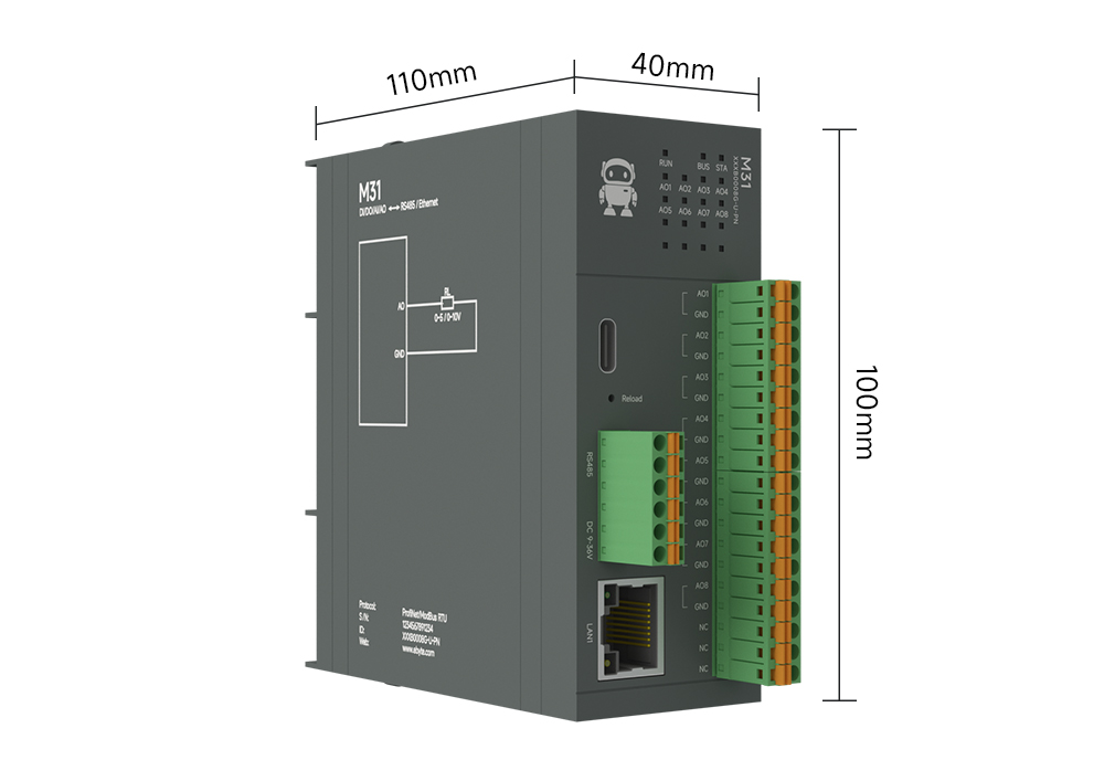 尺寸 M31-XXXB0008G-U-PN 尺寸 M31-XXXB0008G-U-PN