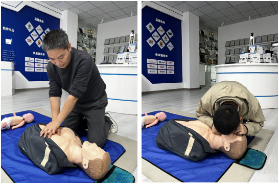 心肺复苏急救技能培训4