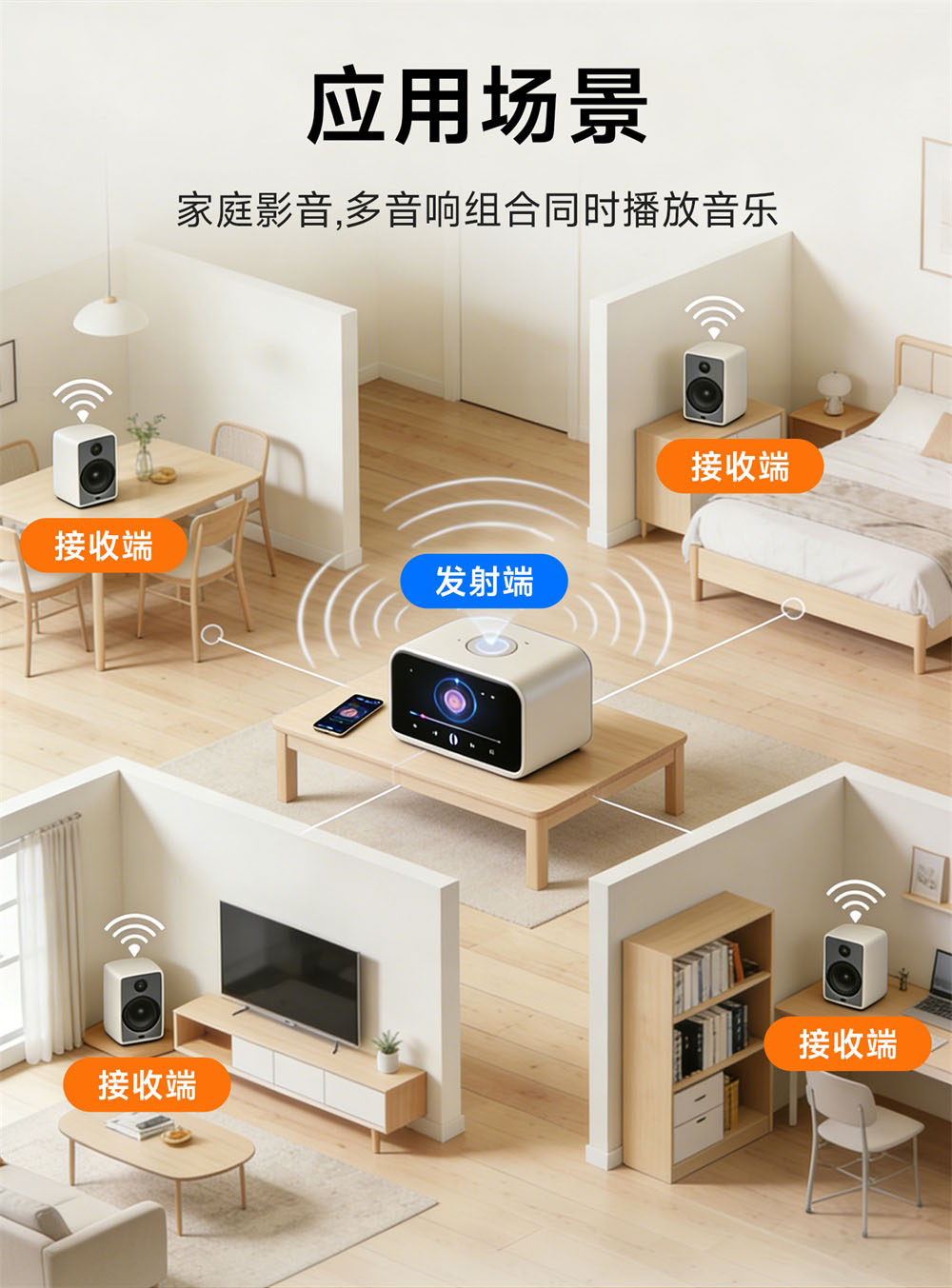 EWM104-BT61SX 蓝牙音频数传模块 (2)