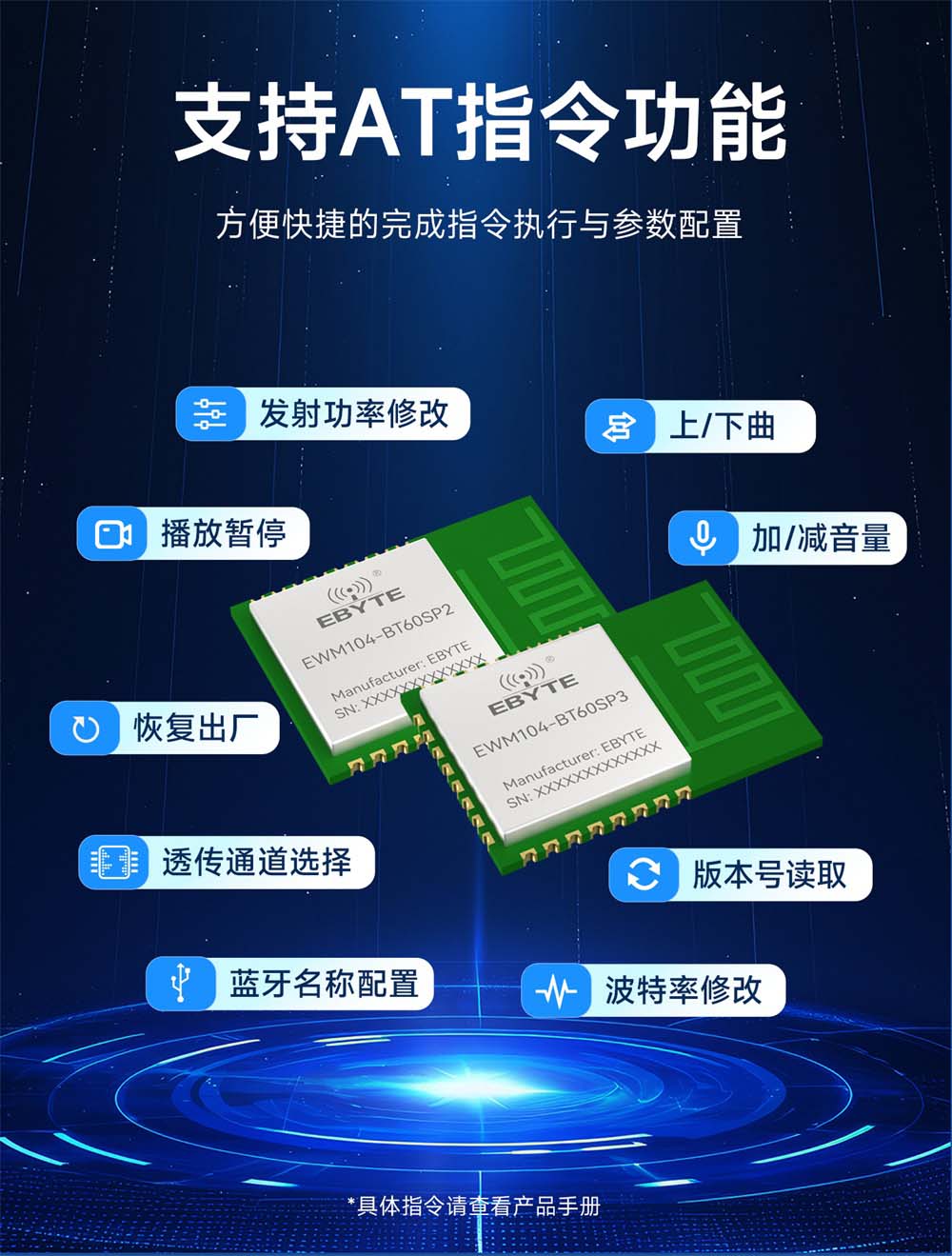 EWM104-BT61SX 蓝牙音频数传模块 (9)