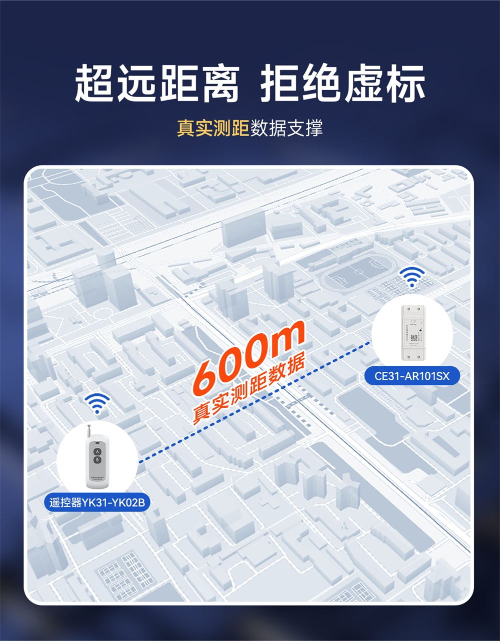 YK31-YK02B 无线遥控器 (2)