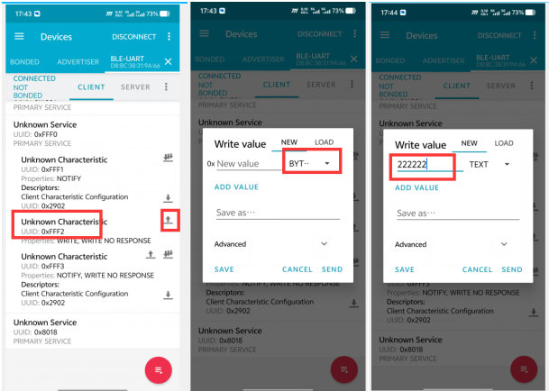 9UART-BLE透传+LoRa监听教程