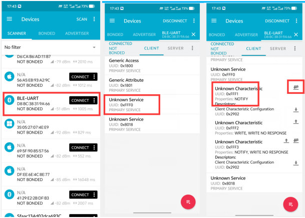 8UART-BLE透传+LoRa监听教程
