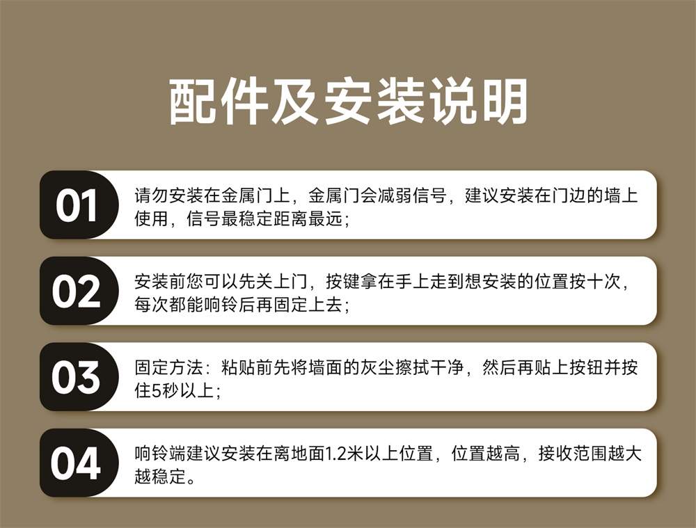 EWD300系列无线门铃呼叫器 (18) EWD300系列无线门铃呼叫器 (18)