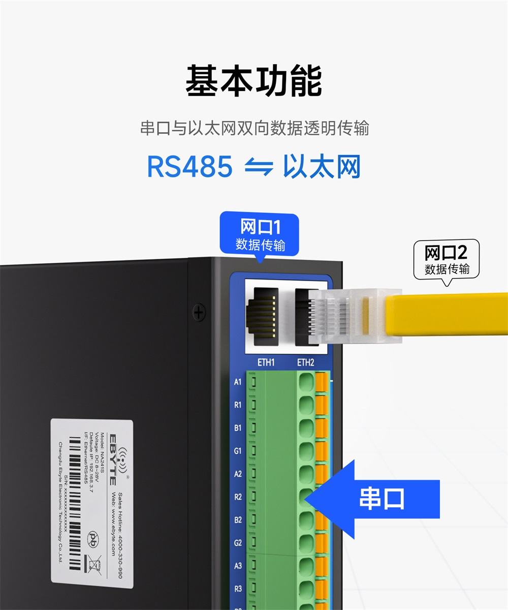 4路串口服务器-4