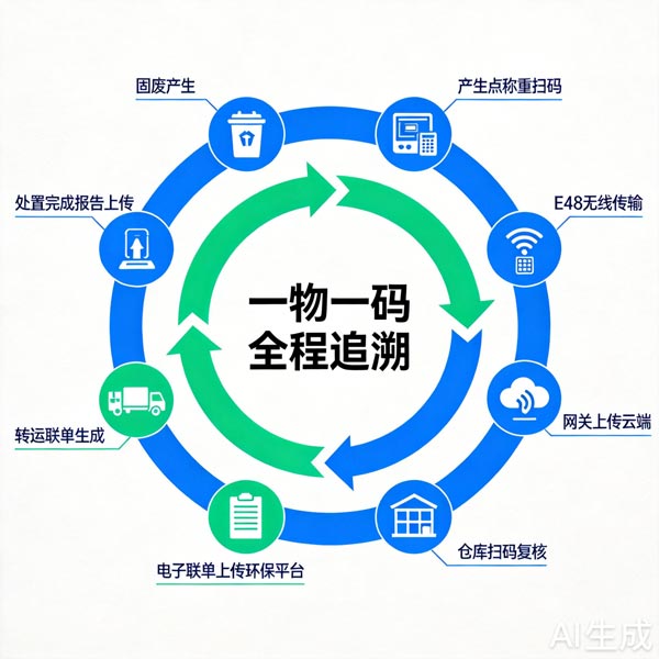 固废全生命周期流转图
