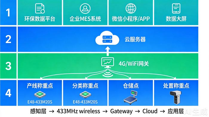 工业固废监管系统架构图