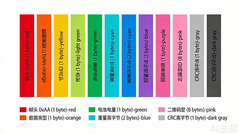 数据帧协议结构图